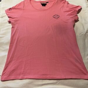 Harley-Davidson Pink Short Sleeve Tee